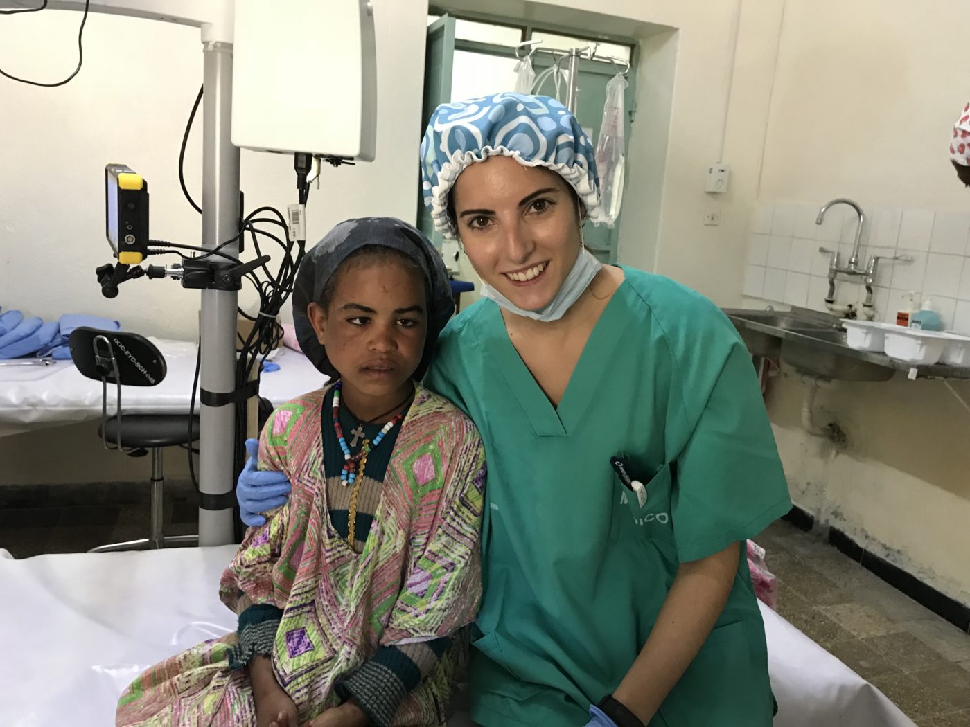 Preoperatorio con la optometrista